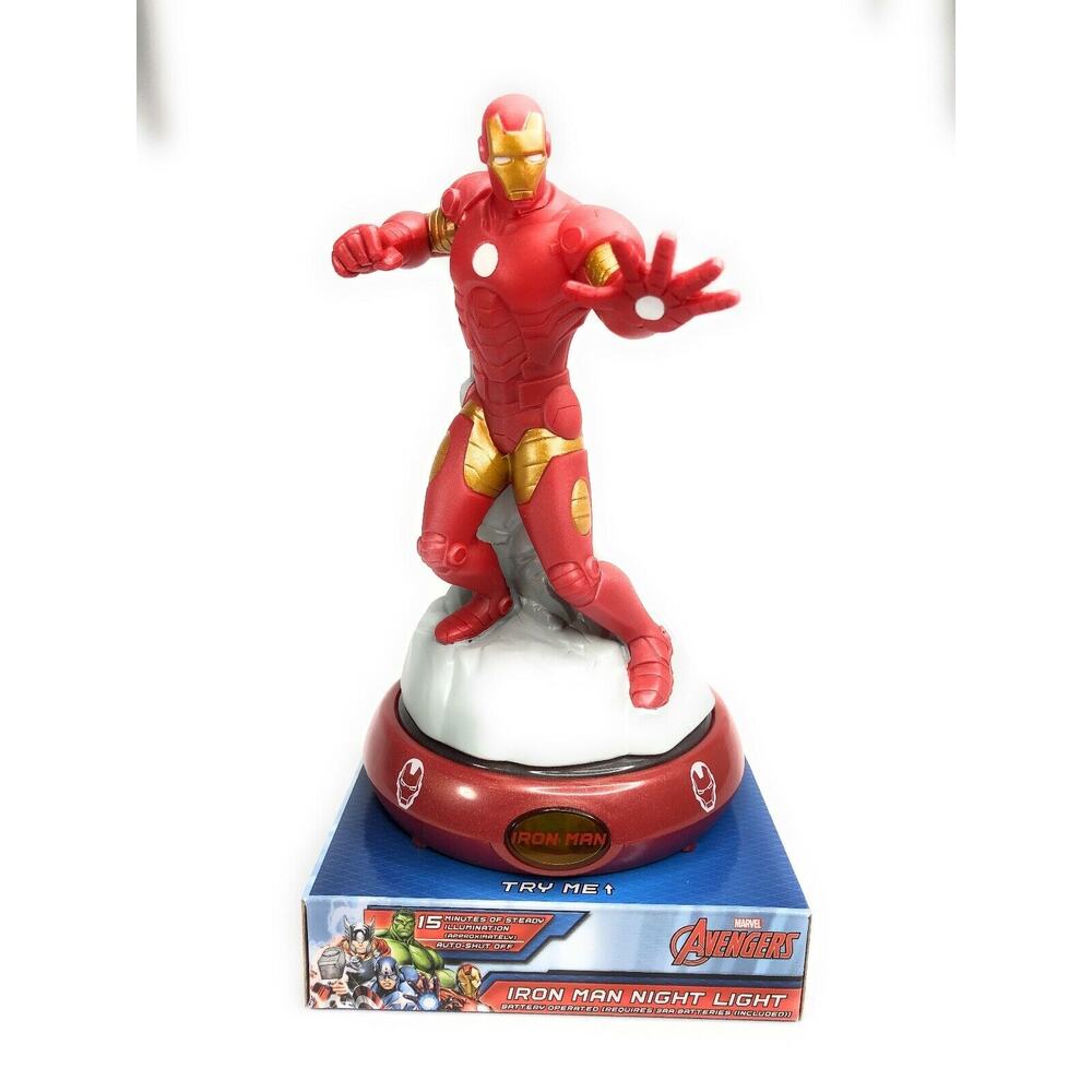 Marvels The Avengers Iron Man Kids Night Light